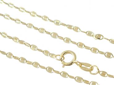 Zauberhafte feine Goldkette 585 seltenes Muster 45 cm Kette Gold Halskette