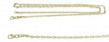 45 cm Ankerkette Kette Gold 333 super Goldkette Halskette Gliederkette