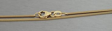 Schlangenkette Gold 585 Halskette 14 Karat Goldkette Gelbgold Kette 42 45 50 cm