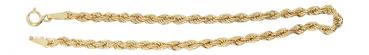 19 cm Goldarmband 585 Wallisarmband - funkelndes Armband Gold 14 kt - Armkette - Kopie